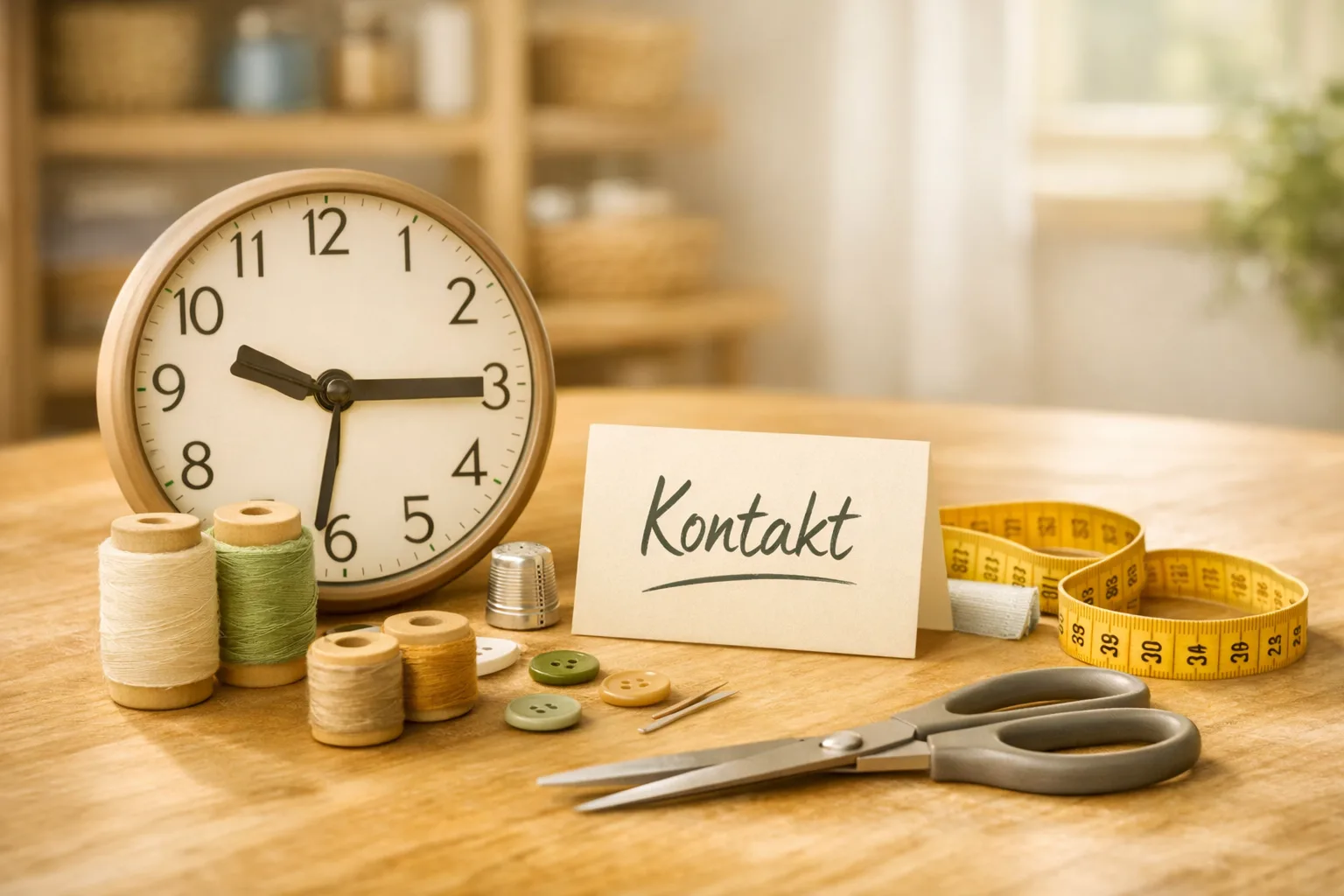 Kontakt und Öffnungszeiten Schneiderei Nadelkissen