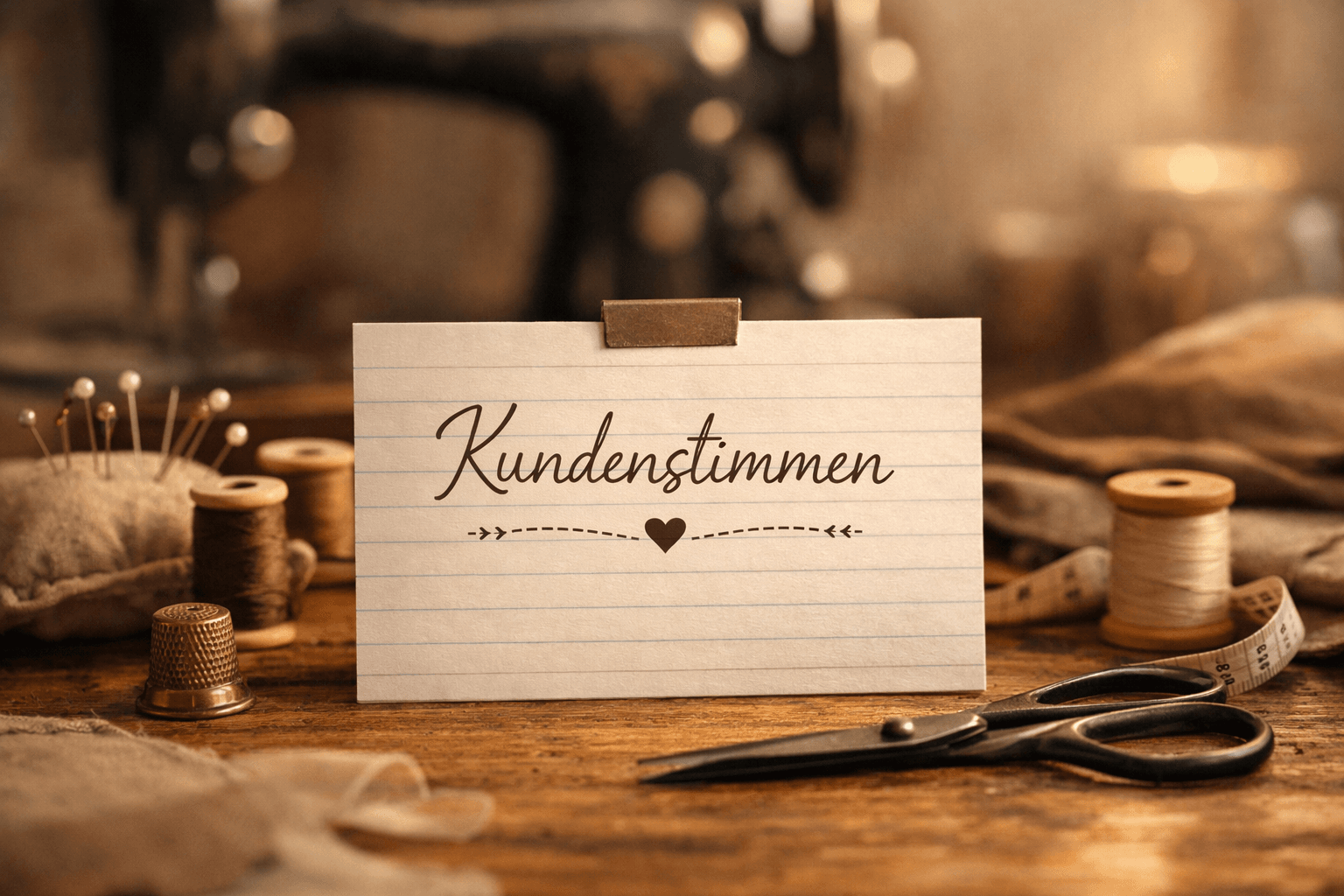 Kundenstimmen aus der Schneiderei Nadelkissen in Immenstaad